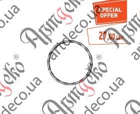 Кованое кольцо 120х12 невальц. - изображение