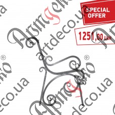 Боковушка лавочки 875х780х20 (комплект - левая, правая) - изображение