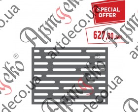 Decorative panel, plasma cutting 600х800х2 - picture