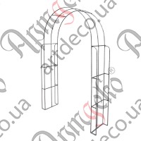 Pergola forged (arch for garden, plants) 2120x1390x400 - picture