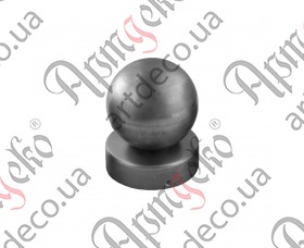 Forged Cover with ball 42х60 - picture