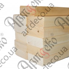 Брус  деревянный(Липа) 2000х55х24 (11 шт./комплект) - изображение
