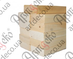 Брус дерев'яний (Липа) 2000х55х24 (11 шт./комплект) - зображення
