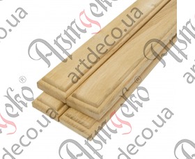 Брус деревянный (Ольха) 1500х70х35(4 шт./комплект) - изображение