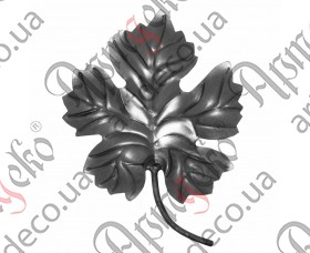 Forged leaf 130x85x1,2 - picture