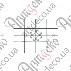 Forged grate 650х1600х12 Finished welded construction - picture