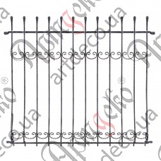 Forged grate1550х1929х220 Finished welded construction - picture