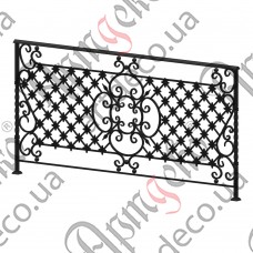 Balcony fencing 2100x1050 (Set of elements) - picture