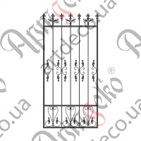Forged wicket 920х1920(1800)  (Set of elements) - picture