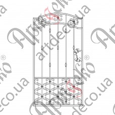 Кованая калитка 1010х1900 (Комплект элементов) - изображение