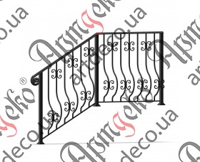 Forged ladder fence 1000х1000х1000 (Set of elements) - picture