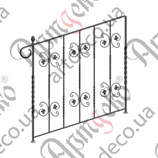 Ladder fence 1000х1000 (Set of elements) - picture