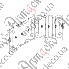 Ladder fence 1150х1000х1200 (Set of elements) - picture