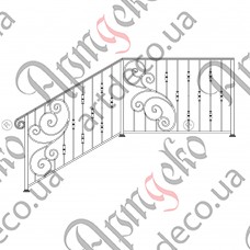 Ladder fence 1400х1000х1400 (Set of elements) - picture