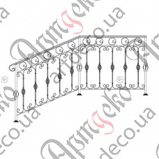 Ladder fence 1070х950х1100 (Set of elements) - picture