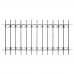 Fence section, wrought iron fence, fence, fence section 1000x2000x12 - 2 - picture
