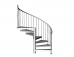 Spiral staircase 2290х1655х870 (Set of elements) - 4 - picture