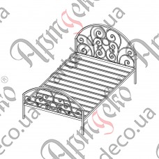 Forged bed 1200х1000х2000 - picture