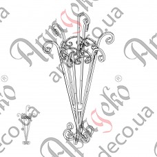 Підставка для парасольок 885хD-520 (Комплект елементів) - зображення