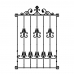Forged grate, lattice on the windows 928x1200(1430) (Set of elements) - 2 - picture