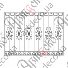 Forged grate 1580х1160 (Set of elements) - picture