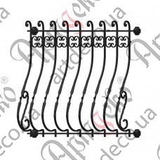 Forged grate 1100х1025 (Set of elements) - picture