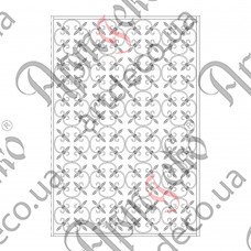 Кованая решетка 1000х1480 (Комплект элементов) - изображение