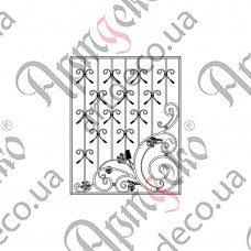 Forged grate 1200х1500 (Set of elements) - picture