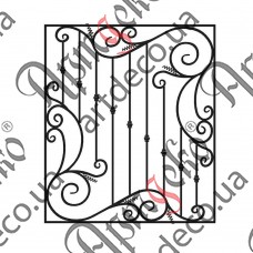 Forged grate 1400x1600 (Set of elements) - picture