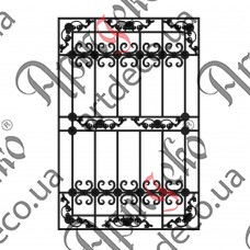 Forged grate 1000х1500 (Set of elements) - picture