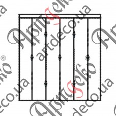 Forged grate 985х1000 (Set of elements) - picture