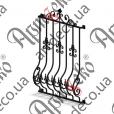 Forged grate 950х1430 (Set of elements) - picture