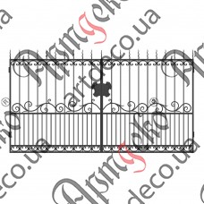 Кованые ворота 1975х3420 Комплект елементов - изображение