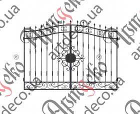 Forged gates 2030Х2700 (Set of elements) - picture