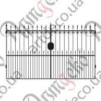 Forged gates 3400х2000 (Set of elements) - picture