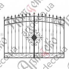 Forged gates 2700х1890  Set of elements - picture