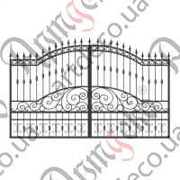 Forged gates 3500х2000  Set of elements - picture