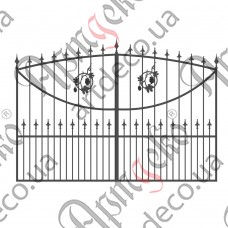 Forged gates 2670х1700  Set of elements - picture