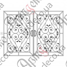 Кованые ворота 2600х1950 Комплект елементов - изображение
