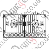 Forged gates 2800х1730(1500)  Set of elements - picture