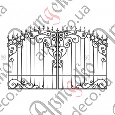 Forged gates 3500х2080  (Set of elements) - picture
