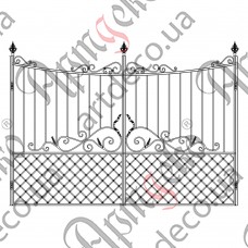 Forged gates 3000х2000 - picture
