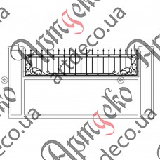 Forged fence 2915х700 (Set of elements) - picture