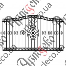 Forged fence 2925х1710 (Set of elements) - picture
