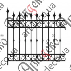 Forged fence 1380х1380 (Set of elements) - picture