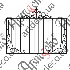 Forged fence 2000х1540 (Set of elements) - picture