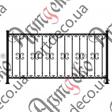 Forged fence 1900х1000 (Set of elements) - picture