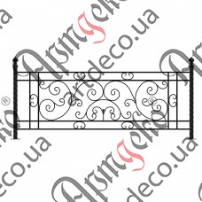 Forged fence 1890х860 (Set of elements) - picture