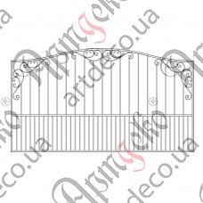 Forged fence 3000х1700 - picture