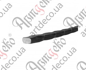  Forged flat bar 3000x14x7 beaten - picture